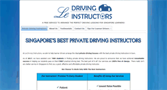 Desktop Screenshot of ledrivinginstructorssg.com